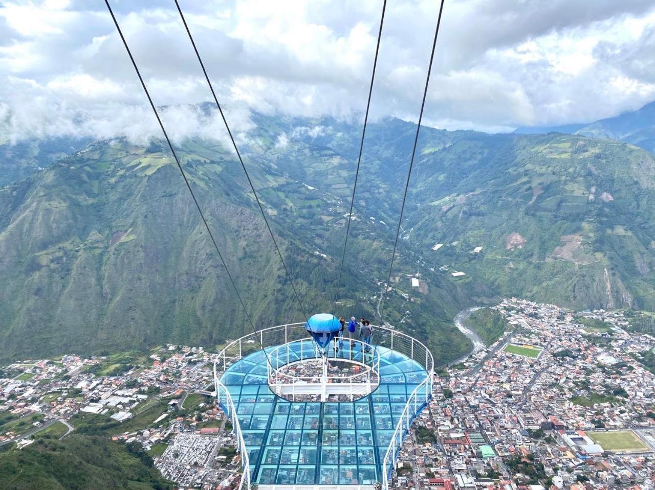 High-End Holiday Cabin - Tungurahua Hot Springs Baños Extérieur photo