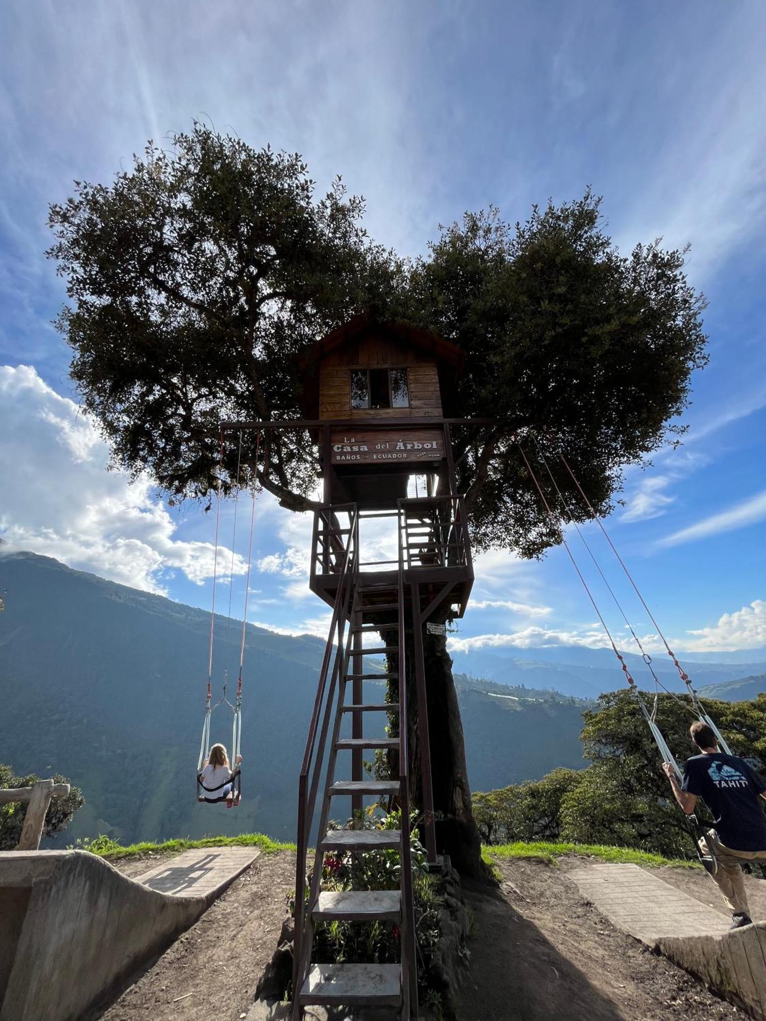 High-End Holiday Cabin - Tungurahua Hot Springs Baños Extérieur photo